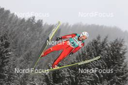 04.02.2012, Val di Fiemme, Italy (ITA): Jakub Janda (CZE), Fischer  - FIS world cup ski jumping, individual HS134, Val di Fiemme (ITA). www.nordicfocus.com. © Manzoni/NordicFocus. Every downloaded picture is fee-liable.