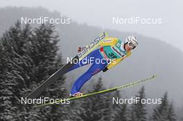 04.02.2012, Val di Fiemme, Italy (ITA): Simon Ammann (SUI), Fischer, ODLO - FIS world cup ski jumping, individual HS134, Val di Fiemme (ITA). www.nordicfocus.com. © Manzoni/NordicFocus. Every downloaded picture is fee-liable.