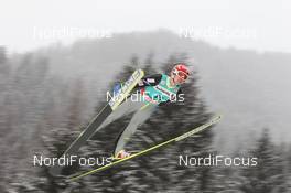 04.02.2012, Val di Fiemme, Italy (ITA): Matti Hautamaeki (FIN), Fischer - FIS world cup ski jumping, individual HS134, Val di Fiemme (ITA). www.nordicfocus.com. © Manzoni/NordicFocus. Every downloaded picture is fee-liable.