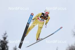 05.02.2012, Val di Fiemme, Italy (ITA): Stefan Hocke (GER), fluege.de - FIS world cup ski jumping, individual HS134, Val di Fiemme (ITA). www.nordicfocus.com. © Manzoni/NordicFocus. Every downloaded picture is fee-liable.