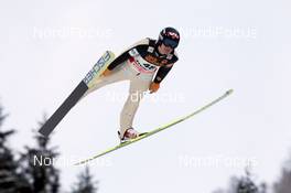 05.02.2012, Val di Fiemme, Italy (ITA): Vegard Haukoe Sklett (NOR), Fischer - FIS world cup ski jumping, individual HS134, Val di Fiemme (ITA). www.nordicfocus.com. © Manzoni/NordicFocus. Every downloaded picture is fee-liable.