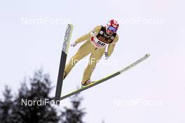 05.02.2012, Val di Fiemme, Italy (ITA): Robert Kranjec (SLO), Fischer - FIS world cup ski jumping, individual HS134, Val di Fiemme (ITA). www.nordicfocus.com. © Manzoni/NordicFocus. Every downloaded picture is fee-liable.
