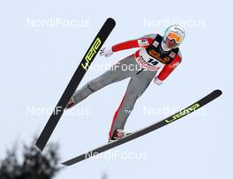05.02.2012, Val di Fiemme, Italy (ITA): Dejan Judez (SLO) - FIS world cup ski jumping, individual HS134, Val di Fiemme (ITA). www.nordicfocus.com. © Manzoni/NordicFocus. Every downloaded picture is fee-liable.