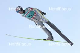 03.02.2012, Val di Fiemme, Italy (ITA): Kenneth Gangnes (NOR), Fischer - FIS world cup ski jumping, qualification, Val di Fiemme (ITA). www.nordicfocus.com. © Manzoni/NordicFocus. Every downloaded picture is fee-liable.