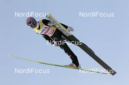 03.02.2012, Val di Fiemme, Italy (ITA): Andreas Kofler (AUT), Fischer - FIS world cup ski jumping, qualification, Val di Fiemme (ITA). www.nordicfocus.com. © Manzoni/NordicFocus. Every downloaded picture is fee-liable.
