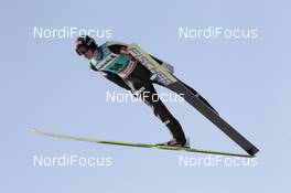 03.02.2012, Val di Fiemme, Italy (ITA): Anders Bardal (NOR), Fischer - FIS world cup ski jumping, qualification, Val di Fiemme (ITA). www.nordicfocus.com. © Manzoni/NordicFocus. Every downloaded picture is fee-liable.