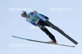 03.02.2012, Val di Fiemme, Italy (ITA): Wolfgang Loitzl (AUT), fluege.de - FIS world cup ski jumping, qualification, Val di Fiemme (ITA). www.nordicfocus.com. © Manzoni/NordicFocus. Every downloaded picture is fee-liable.