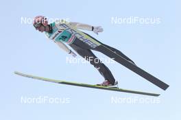 03.02.2012, Val di Fiemme, Italy (ITA): Manuel Fettner (AUT), Fischer - FIS world cup ski jumping, qualification, Val di Fiemme (ITA). www.nordicfocus.com. © Manzoni/NordicFocus. Every downloaded picture is fee-liable.