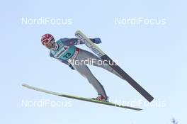 03.02.2012, Val di Fiemme, Italy (ITA): Matti Hautamaeki (FIN), Fischer - FIS world cup ski jumping, qualification, Val di Fiemme (ITA). www.nordicfocus.com. © Manzoni/NordicFocus. Every downloaded picture is fee-liable.