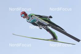 03.02.2012, Val di Fiemme, Italy (ITA): Andreas Wank (GER), Fischer - FIS world cup ski jumping, qualification, Val di Fiemme (ITA). www.nordicfocus.com. © Manzoni/NordicFocus. Every downloaded picture is fee-liable.