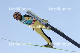 03.02.2012, Val di Fiemme, Italy (ITA): Noiraki Kasai (JPN), Fischer - FIS world cup ski jumping, qualification, Val di Fiemme (ITA). www.nordicfocus.com. © Manzoni/NordicFocus. Every downloaded picture is fee-liable.
