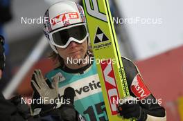 03.02.2012, Val di Fiemme, Italy (ITA): Bjoern Einar Romoeren (NOR), Fischer - FIS world cup ski jumping, qualification, Val di Fiemme (ITA). www.nordicfocus.com. © Manzoni/NordicFocus. Every downloaded picture is fee-liable.