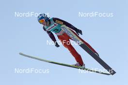 03.02.2012, Val di Fiemme, Italy (ITA): Krysztof Mietus (POL), Fischer  - FIS world cup ski jumping, qualification, Val di Fiemme (ITA). www.nordicfocus.com. © Manzoni/NordicFocus. Every downloaded picture is fee-liable.
