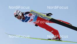26.02.2012, Vikersund, Norway (NOR): Bjoern Einar Romoeren (NOR), Fischer  - FIS world championship ski flying, team HS225, Vikersund (NOR). www.nordicfocus.com. © Hemmersbach/NordicFocus. Every downloaded picture is fee-liable.