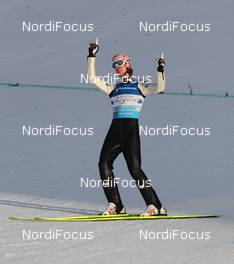 26.02.2012, Vikersund, Norway (NOR): Martin Koch (AUT), Fischer  - FIS world championship ski flying, team HS225, Vikersund (NOR). www.nordicfocus.com. © Hemmersbach/NordicFocus. Every downloaded picture is fee-liable.