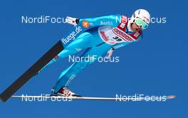 04.03.2012, Lahti, Finland (FIN):  Maximilian Mechler (GER), Fluege.de - FIS world cup ski jumping, individual HS97, Lahti (FIN). www.nordicfocus.com. Â© Laiho/NordicFocus. Every downloaded picture is fee-liable.