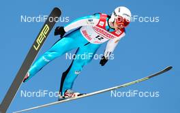 04.03.2012, Lahti, Finland (FIN):  Jaka Hvala (SLO), Elan - FIS world cup ski jumping, individual HS97, Lahti (FIN). www.nordicfocus.com. Â© Laiho/NordicFocus. Every downloaded picture is fee-liable.