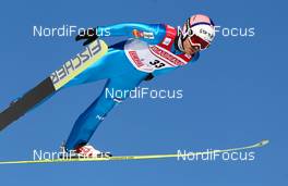 04.03.2012, Lahti, Finland (FIN):  Jernej Damjan (SLO), Fischer - FIS world cup ski jumping, individual HS97, Lahti (FIN). www.nordicfocus.com. Â© Laiho/NordicFocus. Every downloaded picture is fee-liable.