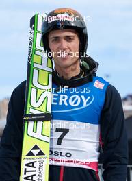 11.03.2012, Oslo, Norway (NOR): Vincent Descombes Sevoie (FRA), Fischer  - FIS world cup ski jumping, individual HS134, Oslo (NOR). www.nordicfocus.com.Â© Laiho/NordicFocus. Every downloaded picture is fee-liable.