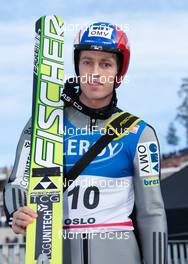 11.03.2012, Oslo, Norway (NOR): Jan Matura (CZE), Fischer  - FIS world cup ski jumping, individual HS134, Oslo (NOR). www.nordicfocus.com.Â© Laiho/NordicFocus. Every downloaded picture is fee-liable.