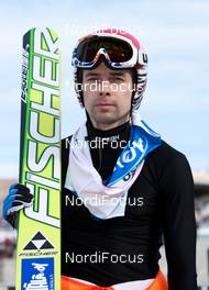 11.03.2012, Oslo, Norway (NOR):  Matti Hautamaeki (FIN), Fischer - FIS world cup ski jumping, individual HS134, Oslo (NOR). www.nordicfocus.com.Â© Laiho/NordicFocus. Every downloaded picture is fee-liable.