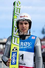 11.03.2012, Oslo, Norway (NOR):  Davide Bredasola (ITA), Fischer - FIS world cup ski jumping, individual HS134, Oslo (NOR). www.nordicfocus.com.Â© Laiho/NordicFocus. Every downloaded picture is fee-liable.
