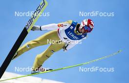 11.03.2012, Oslo, Norway (NOR): Robert Kranjec (SLO), Fischer  - FIS world cup ski jumping, individual HS134, Oslo (NOR). www.nordicfocus.com.Â© Laiho/NordicFocus. Every downloaded picture is fee-liable.