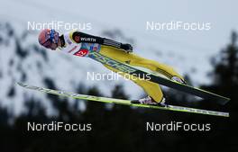 30.12.2012, Oberstdorf, Germany (GER): Michael Neumayer (GER), Fischer - FIS world cup ski jumping, four hills tournament, individual HS137, Oberstdorf (GER). www.nordicfocus.com. © Laiho/NordicFocus. Every downloaded picture is fee-liable.
