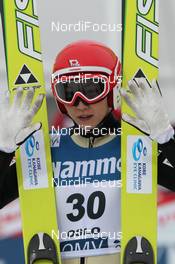 09.03.2012, Oslo, Norway (NOR): Ayumi Watase (JAP), Fischer  - FIS world cup ski jumping ladies, individual HS106, Oslo (NOR). www.nordicfocus.com. © Hemmersbach/NordicFocus. Every downloaded picture is fee-liable.