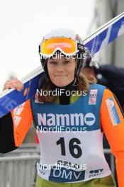 09.03.2012, Oslo, Norway (NOR): Wendy Vuik (NED), Fluege.de - FIS world cup ski jumping ladies, individual HS106, Oslo (NOR). www.nordicfocus.com. © Hemmersbach/NordicFocus. Every downloaded picture is fee-liable.