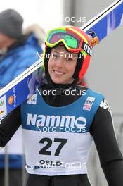 09.03.2012, Oslo, Norway (NOR): Lisa Demetz (ITA), Fluege.de - FIS world cup ski jumping ladies, individual HS106, Oslo (NOR). www.nordicfocus.com. © Hemmersbach/NordicFocus. Every downloaded picture is fee-liable.