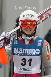 09.03.2012, Oslo, Norway (NOR): Spela Rogelj (SLO), Elan - FIS world cup ski jumping ladies, individual HS106, Oslo (NOR). www.nordicfocus.com. © Hemmersbach/NordicFocus. Every downloaded picture is fee-liable.