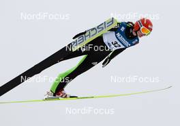 09.03.2012, Oslo, Norway (NOR): Anna Haefele (GER), Fischer  - FIS world cup ski jumping ladies, individual HS106, Oslo (NOR). www.nordicfocus.com. Â© Laiho/NordicFocus. Every downloaded picture is fee-liable.