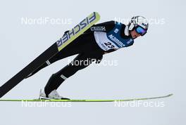 09.03.2012, Oslo, Norway (NOR): Maren Lundby (NOR), Fischer  - FIS world cup ski jumping ladies, individual HS106, Oslo (NOR). www.nordicfocus.com. Â© Laiho/NordicFocus. Every downloaded picture is fee-liable.
