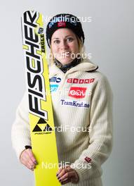 23.11.2012, Lillehammer, Norway (NOR):  Anette Sagen (NOR), Fischer - FIS world cup ski jumping ladies, FIS and Supplier preseason photoshooting, Lillehammer (NOR). www.nordicfocus.com. © Laiho/NordicFocus. Every downloaded picture is fee-liable.