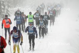 08.01.2012, Liberec, Czech Republic (CZE): foggy conditions in Liberec - FIS Marathon Cup Jizerska Padesatka, Liberec (CZE). www.nordicfocus.com. © Susanka/NordicFocus. Every downloaded picture is fee-liable.