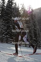 21.01.2012, Lienz, Austria (AUT): racing in the backlight - Worldloppet Dolomitenlauf Classic Race, Lienz (AUT). www.nordicfocus.com. © Felgenhauer/NordicFocus. Every downloaded picture is fee-liable.