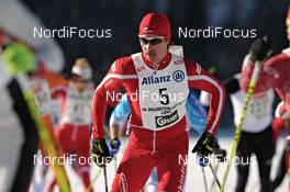 22.01.2012, Lienz, Austria (AUT): Aliaksei Ivanou (BLR), Skinfit, Fischer, Alpina - FIS Marathon Cup Dolomitenlauf, Lienz (AUT). www.nordicfocus.com. © Felgenhauer/NordicFocus. Every downloaded picture is fee-liable.