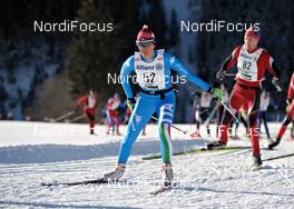 22.01.2012, Lienz, Austria (AUT): Sabina Valbusa (ITA), Madshus, Swix - FIS Marathon Cup Dolomitenlauf, Lienz (AUT). www.nordicfocus.com. © Felgenhauer/NordicFocus. Every downloaded picture is fee-liable.