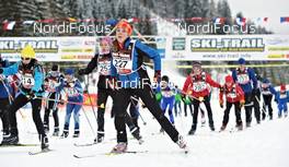28.01.2012, Tannheimer Tal - Bad Hindelang, Austria (AUT) - Germany (GER): kids race Mini-Skitrail - Skitrail Tannheimertal, Bad Hindelang (GER). www.nordicfocus.com. © Felgenhauer/NordicFocus. Every downloaded picture is fee-liable.