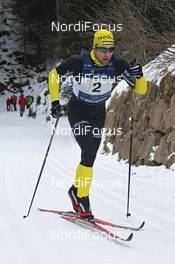 29.01.2012, Val di Fassa / Val di Fiemme , Italy (ITA): Joergen Brink (SWE), Madshus, Rottefella, United Bakeries - FIS Marathon Cup Marcialonga, Val di Fassa / Val di Fiemme (ITA). www.nordicfocus.com. © Hemmersbach/NordicFocus. Every downloaded picture is fee-liable.