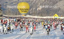 05.02.2012, Oberammergau, Germany (GER): start of the 40. Kšnig Ludwig Lauf - FIS Marathon Cup Koenig Ludwig Lauf, Oberammergau (GER). www.nordicfocus.com. © Felgenhauer/NordicFocus. Every downloaded picture is fee-liable.