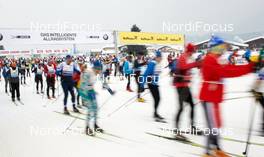 11.-12.02.2012, St. Johann, Austria (AUT): start of the 50k classic race - Int. Tiroler Koasalauf, St. Johann (AUT). www.nordicfocus.com. © Felgenhauer/NordicFocus. Every downloaded picture is fee-liable.