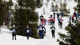 17.03.2012, Rena, Norway (NOR): Basic view during the race near Sjusjoen - FIS Marathon Cup Birkebeinerrennet, Rena (NOR). www.nordicfocus.com.© Veltheim/NordicFocus. Every downloaded picture is fee-liable.
