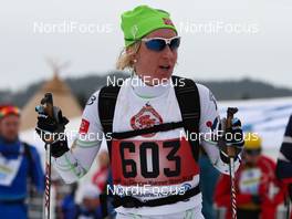 17.03.2012, Rena, Norway (NOR): Sara Svendsen (NOR), Team X-tra Personell, Madshus, Swix  - FIS Marathon Cup Birkebeinerrennet, Rena (NOR). www.nordicfocus.com.© Laiho/NordicFocus. Every downloaded picture is fee-liable.