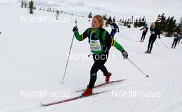 17.03.2012, Rena, Norway (NOR): Slower skier near Sjusjoen - FIS Marathon Cup Birkebeinerrennet, Rena (NOR). www.nordicfocus.com.© Veltheim/NordicFocus. Every downloaded picture is fee-liable.