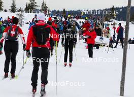 17.03.2012, Rena, Norway (NOR): Basic view during the race near Sjusjoen - FIS Marathon Cup Birkebeinerrennet, Rena (NOR). www.nordicfocus.com.© Veltheim/NordicFocus. Every downloaded picture is fee-liable.