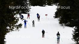 17.03.2012, Rena, Norway (NOR): Basic view from the top of the hill - FIS Marathon Cup Birkebeinerrennet, Rena (NOR). www.nordicfocus.com.© Veltheim/NordicFocus. Every downloaded picture is fee-liable.