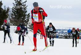 17.03.2012, Rena, Norway (NOR): Slower skier  - FIS Marathon Cup Birkebeinerrennet, Rena (NOR). www.nordicfocus.com.© Veltheim/NordicFocus. Every downloaded picture is fee-liable.