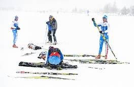 15.12.2012, Livigno, Italy (ITA): Team Italy finishes ski tests - Skimarathon La Sgambeda Training Day and Kids Race, Livigno (ITA). www.nordicfocus.com. © Felgenhauer/NordicFocus. Every downloaded picture is fee-liable.